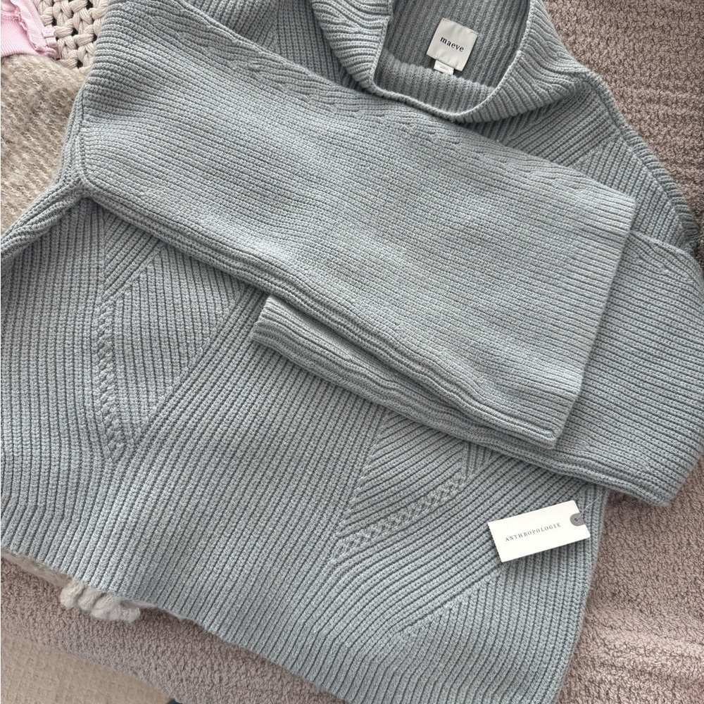 Brand new anthropology medium cowl neck sweater